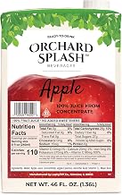Orchard Splash 46oz Ready to Drink Juice (12 Aseptic Cartons per Case) (Apple 100%)