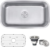 Ruvati 32-in 16-Gauge Stainless Undermount Kitchen Sink - RVM4200