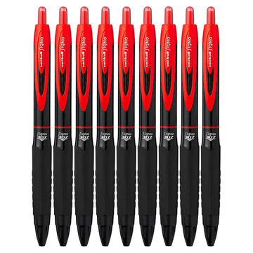 Signo 307 RT Rollerball Medium Point by Uni-Ball – 1 Count (Pack of 9), Paper, Red, Model 1930391