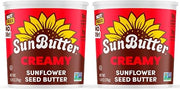 Sunbutter Creamy Sunflower Spread Peanut Free Non Allergen Two Five Pound Containers