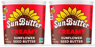 Sunbutter Creamy Sunflower Spread Peanut Free Non Allergen Two Five Pound Containers
