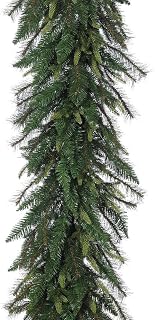 9ft L x 24in W Artificial Colorado Mixed Pine Garland -Green (Pack of 2)