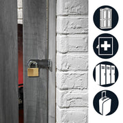 Master Lock 70mm 6-Pin / Brass / Cylinder Keyed Padlocks