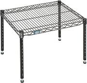 Nexel Black Epoxy Wire Dunnage Rack, 30"W x 18"D x 14"H