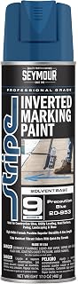 Seymour 20-953 Stripe Solvent Base Inverted Tip Marker, Precaution Blue