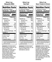 Kettle Potato Chips by Dirty Potato Chips – 1 Count (Pack of 1), Model 00083791280011