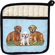 Betsy Drake PT837 Golden Retrievers Pot Holder