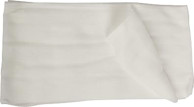 San Jamar G-10 Chef Revival Cotton Cheese Cloth, Grade 10, 80yd Length x 36" Width, Bulk Package, White