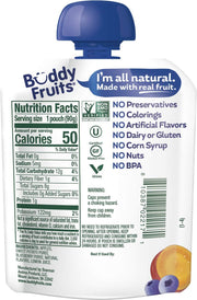 Buddy Fruits Blueberry & Sweet Potato / 3.2 Ounce (Pack of 18) / 1 Applesauce