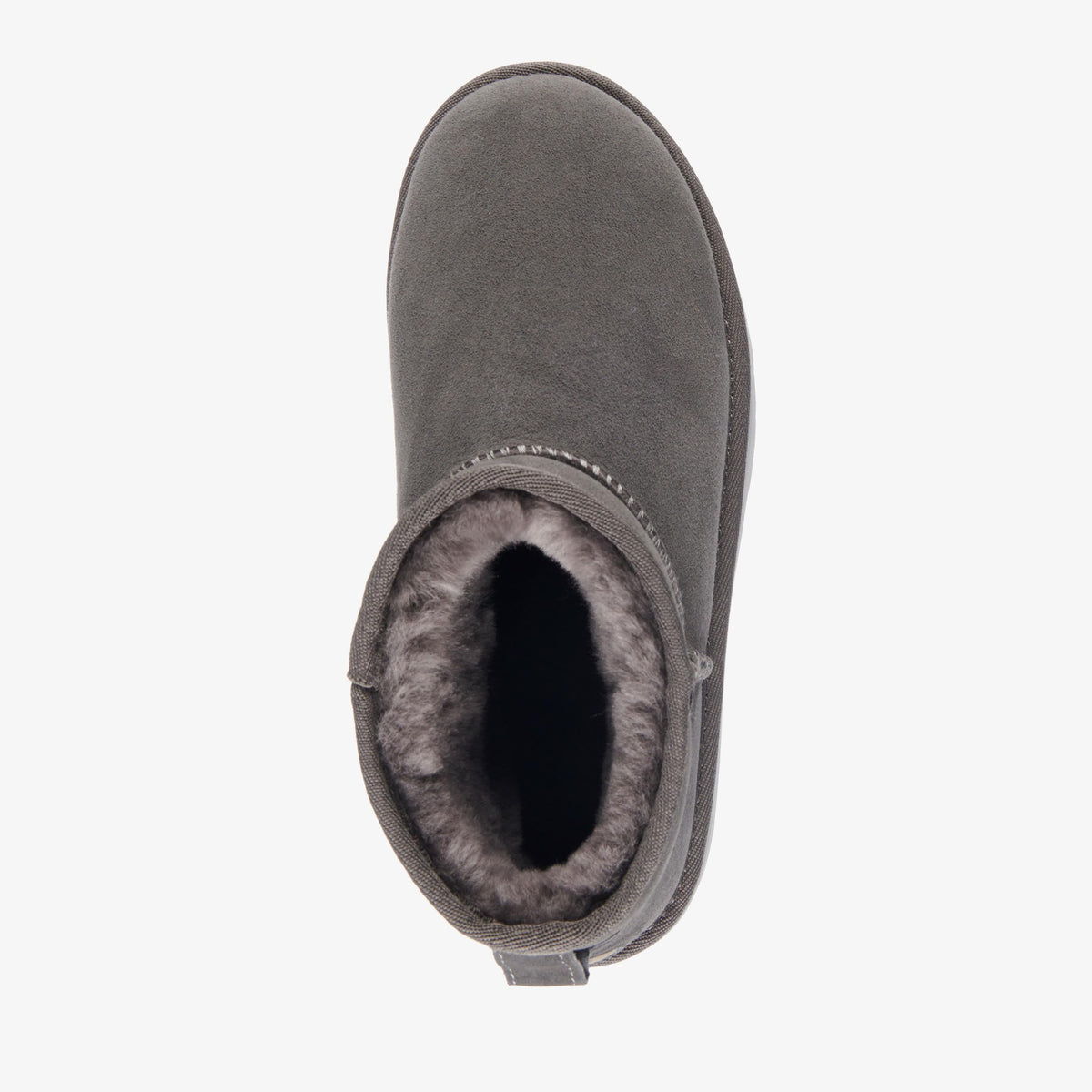 Australia - Stinger Micro Flatform Womens Boot by EMU – 6, Sheepskin, Charcoal, Model 195283082864