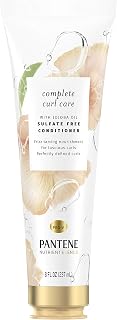 Pantene Nutrient Blends Conditioner, Complete Curl Care with Jojoba Oil, 8.0 fl oz