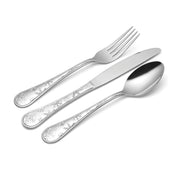 Snowflake Wishes 12-Piece Flatware Set by Oneida – 12 Count, Stainless Steel, Silver, Pack of 12, Model 897702