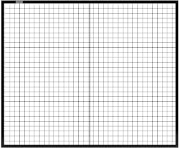 Global Industrial Machine Wire Guard Panel, 6'W, Black