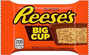 Reese's BIG CUP Peanut Butter Cup, Milk Chocolate Covered Peanut Butter Cup Candy, 1.4 Ounce, 16 Count (Pack of 2)