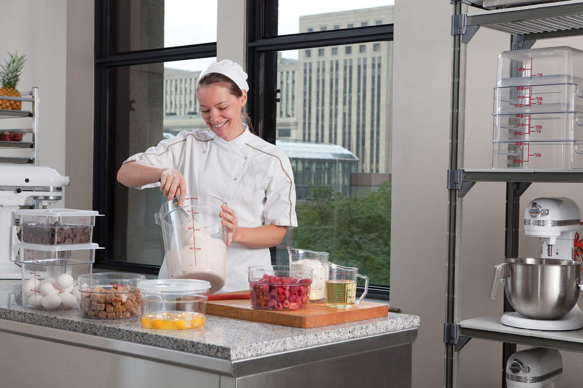 Measure Cup 1 Quart Clear () by Cambro – 1-Quart, 1.0 quarts, Plastic, Clear, Model 100MCCW135
