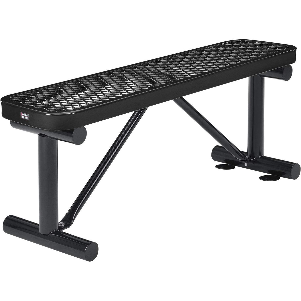 Global Industrial Black / 48 / Flat Benches