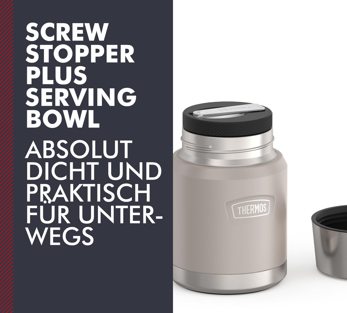 THERMOS Plum Mat / 0,47 l / 470.0 milliliters Insulated Food Jars