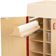 Diaper Changer Combo by Jonti-Craft – 38.5" high x 48.5" wide x 23.5" deep, Wood, ['Light Wood'], Model 5140JC