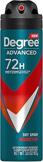 Degree Men Anti-Perspirant Aerosol Advance Nonstop, 3.8 Ounce