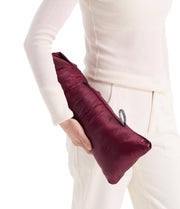 Women's Thermoball Hooded Parka by The North Face – Polyester, Burgundy Crush, Model NF0A8D3T