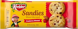 Keebler Sandies Shortbread, Cranberry Almond, 9.9oz