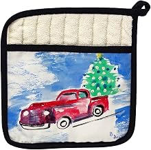 Betsy Drake PT206 Truck & Tree Pot Holder