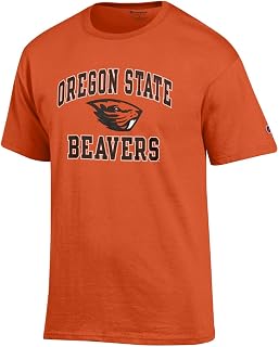 Champion NCAA Men's Shirt Short Sleeve Officially Licensed Team Color Tee