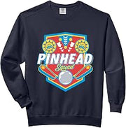 Pinhead Squad Pinball Points Shield Comfort Colors Adult Sweatshirt