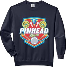 Pinhead Squad Pinball Points Shield Comfort Colors Adult Sweatshirt