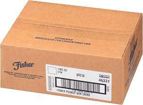Fisher Granulated Peanuts Dry Roasted Unsalted, 5-Pound Packages (Pack of 1)