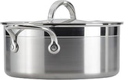 Hestan ProBond Forged - Professional Clad Stainless Steel Soup Pot, 3 Quart, Induction Compatible
