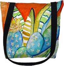 Betsy Drake TY1114S 13 x 13 in. Cactus III Small Tote Bag