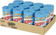 SKIPPY Peanut Butter, Creamy, 16.3 Ounce (Pack of 12) | 7 g protein per serving