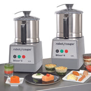 Vertical Commercial High Speed Blender by Robot Coupe – 4 Quart, 4.5 liters, Stainless Steel, Model BLIXER 4