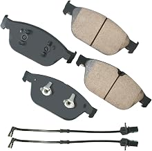 Akebono EUR1546 Ultra premium Brake pad Set, GREY