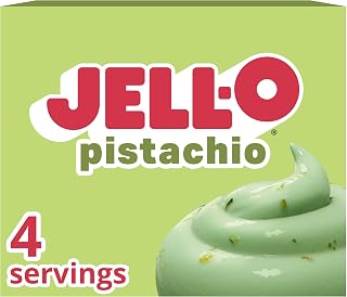 Jell-O Instant Pudding & Pie Filling, Pistachio, 3.4 oz