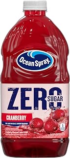 Ocean Spray ZERO Sugar Cranberry Juice Drink, 64 Fluid Ounce Bottle