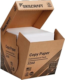 AbilityOne 7530015623260-30% Post-Consumer Recycled Convenience Copy Paper - Bulk Packed - 2500 units
