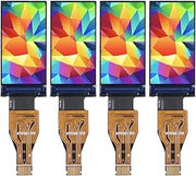 4Pcs 0.96in IPS Display Module, 80x160 Resolution SPI Interface ST7735S Driver, Compact TFT LCD Screen with High Color Accuracy for STM32 Embedded Projects