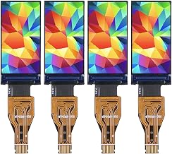 4Pcs 0.96in IPS Display Module, 80x160 Resolution SPI Interface ST7735S Driver, Compact TFT LCD Screen with High Color Accuracy for STM32 Embedded Projects