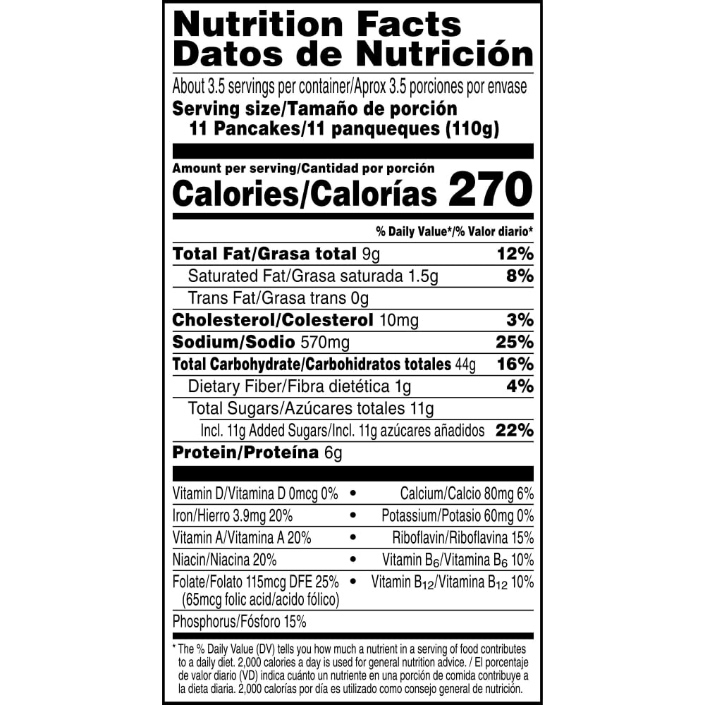 Kelloggs Eggo Mini Pancakes - 320 per case. by Special K – 40 Count (Pack of 8), Pack of 320