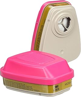 3M P100 Respirator Cartridge/Filter 60926, NIOSH Approved, 1 Pair