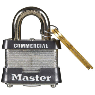 Padlock LAM1-1/2 SER by Master Lock – One Size, Plastic, No Color, Model 3KA#3918