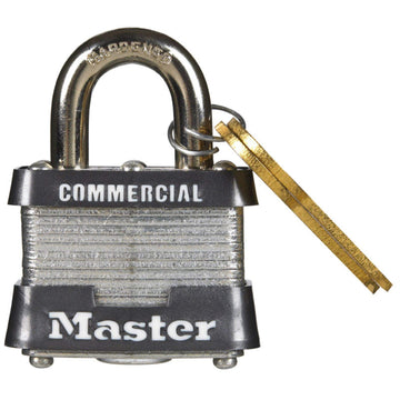 Padlock LAM1-1/2 SER by Master Lock – One Size, Plastic, No Color, Model 3KA#3918