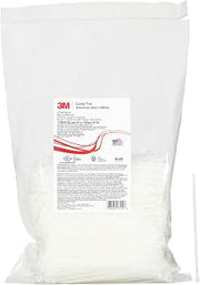 3M Cable Tie CT6NT40-M, Natural, 6 inch, 40 lb Tensile Strength, 1000/Bag