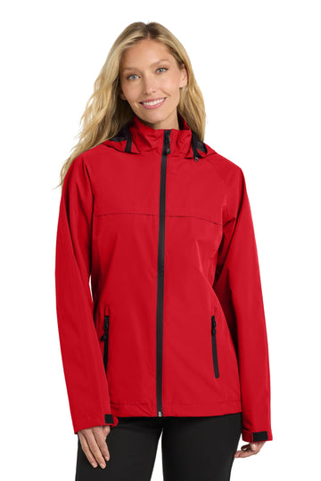 Ladies Torrent Waterproof Jacket by Port Authority – 3X-Large, Deep Red, Model L333