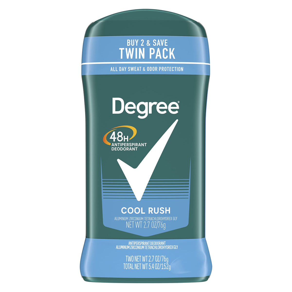 Degree 5.4 Ounce (Pack of 1) / Cool Rush / 1 Antiperspirant Deodorant