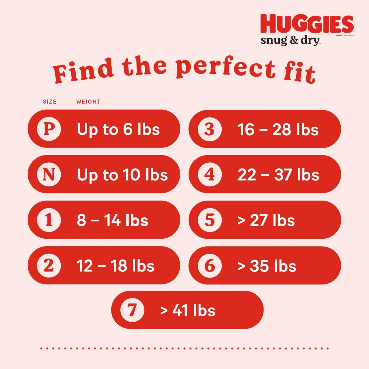 Snug & Dry Diapers by HUGGIES – 124 Count (Pack of 1), Rubber, White, Model 44676