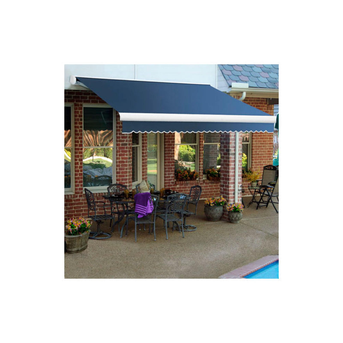 Awntech Dusty Blue / Industrial / 1 Awnings