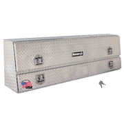 Buyers Products Company Silver Diamond Tread / 96 x 21 x 13.5 / One Compartment Truck Bed Toolboxes